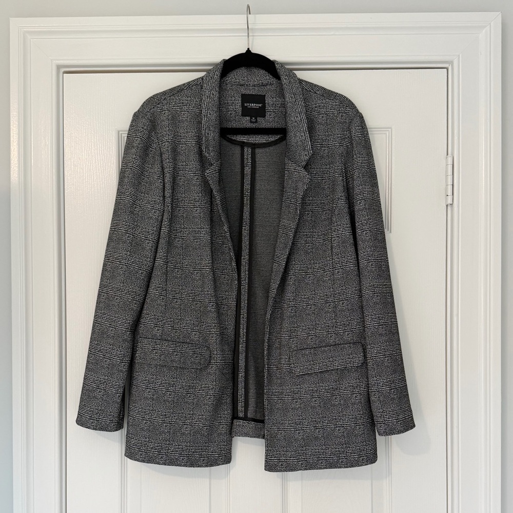 Liverpool Los Angeles Women's Boyfriend Print Blazer